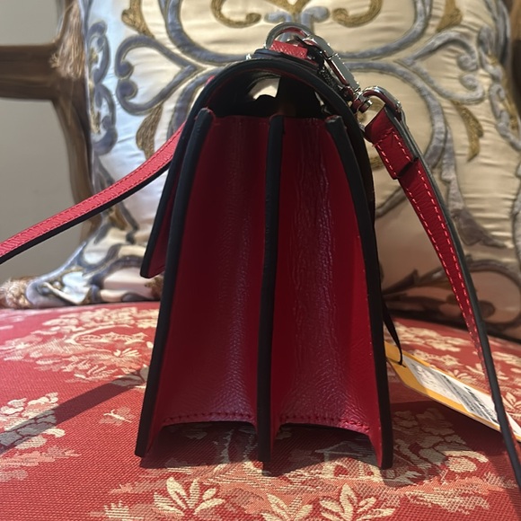 Valentino Red Leather Rockstud Crossbody Bag. Super cute, brand new! - Picture 2 of 7